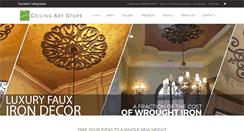 Desktop Screenshot of ceilingartstore.com